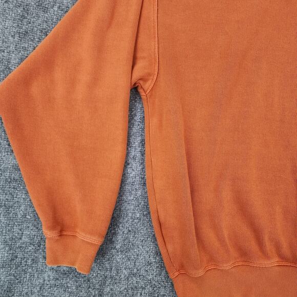 Tommy Bahama Pullover Sweater Mens Large Orange 1/4 Zip Relax Coastal Casual - Picture 9 of 16